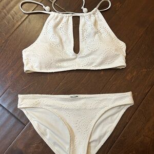 Aerie Cream Bikini Set